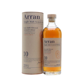 Arran 10 Year Old Whiskey with Gift Box 10 Year Scotch Old Whisky Scotch Single Malt Whisky 700ml 46%